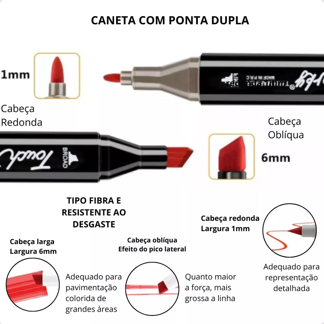 Kit Livros (50 Paginas) + Canetinhas Bobbie Goods™
