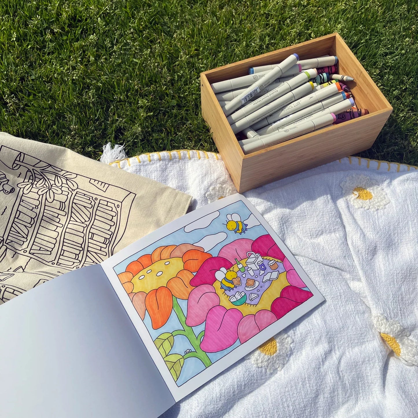 Livro de Colorir Primavera-Verão