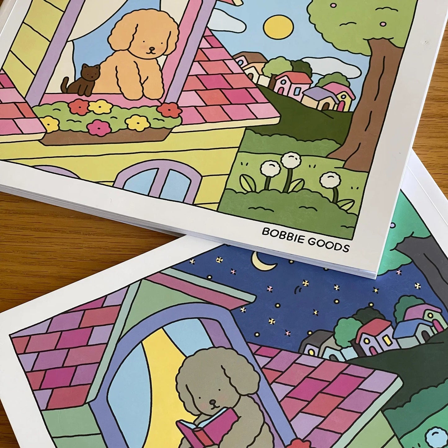 Livro de Colorir Day to Night