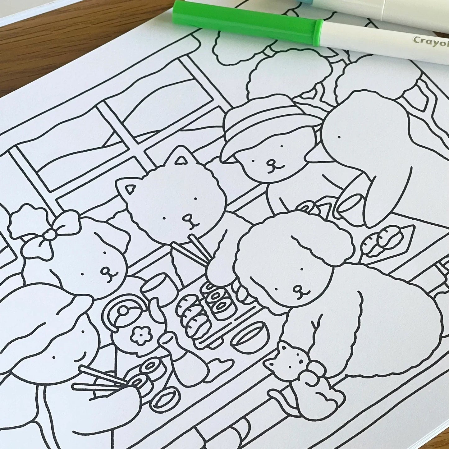 Livro de Colorir Day to Night